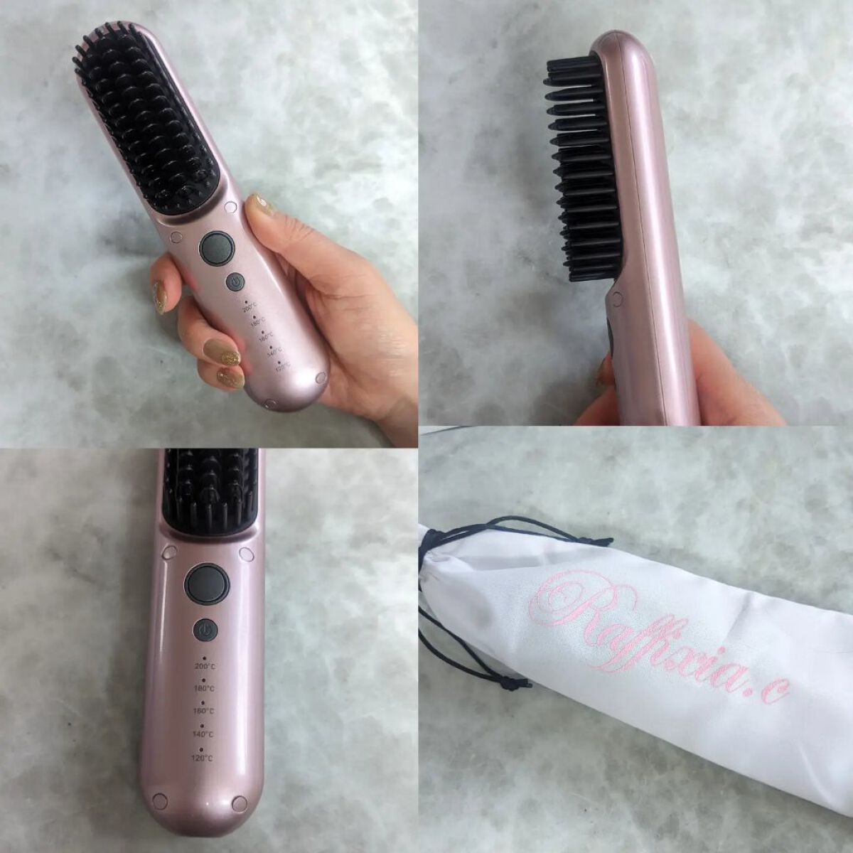 コードレスブラシ/Raffixia.c/ヒートブラシを使ったクチコミ（2枚目）