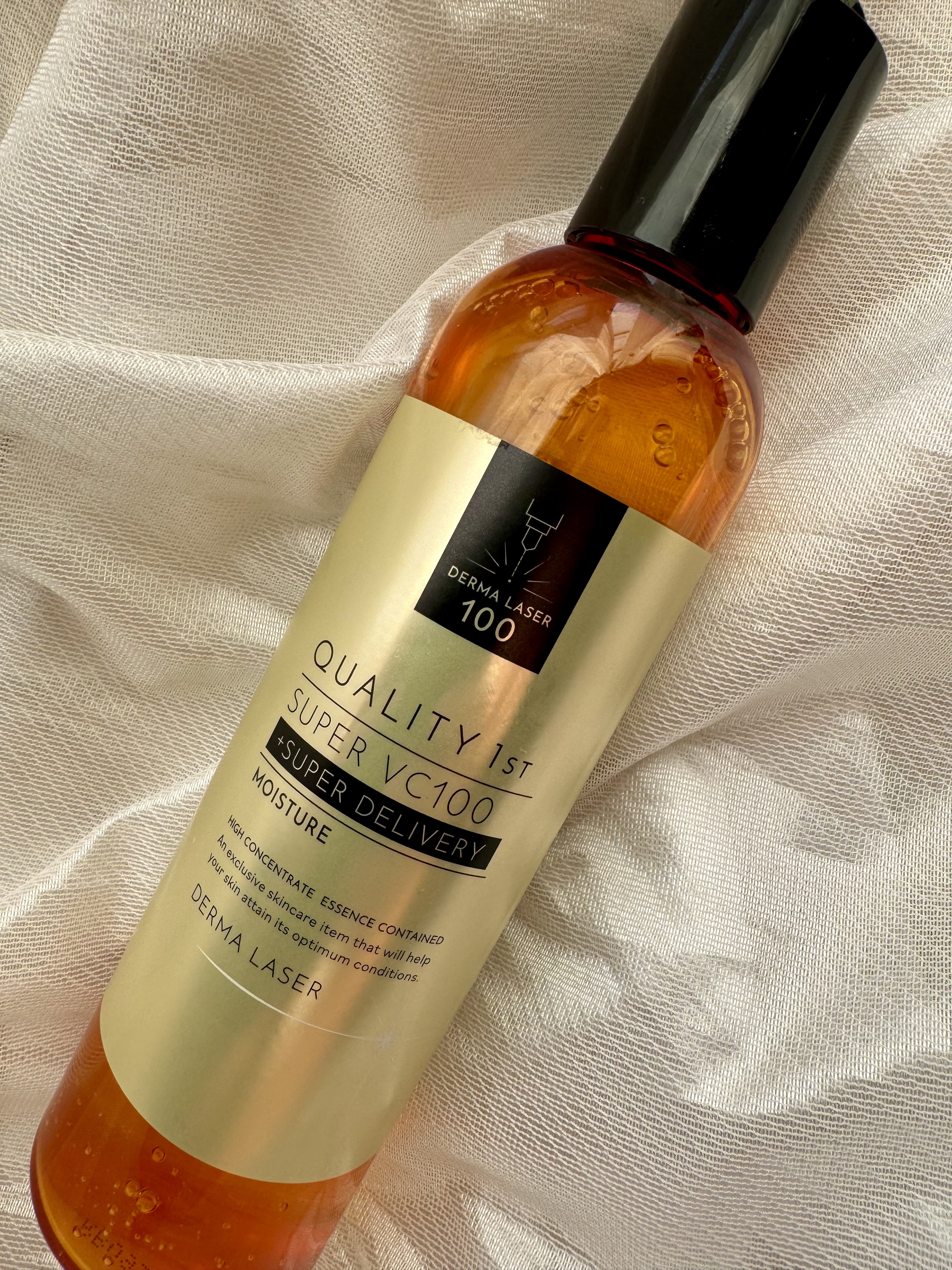 ダーマレーザー スーパーVC100ローション（しっとり）/クオリティファースト/化粧水を使ったクチコミ（1枚目）