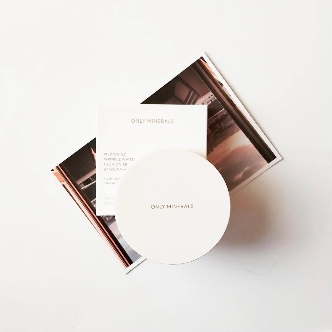 薬用 リンクルホワイト クッションBB/ONLY MINERALS/クッションファンデーションを使ったクチコミ（1枚目）
