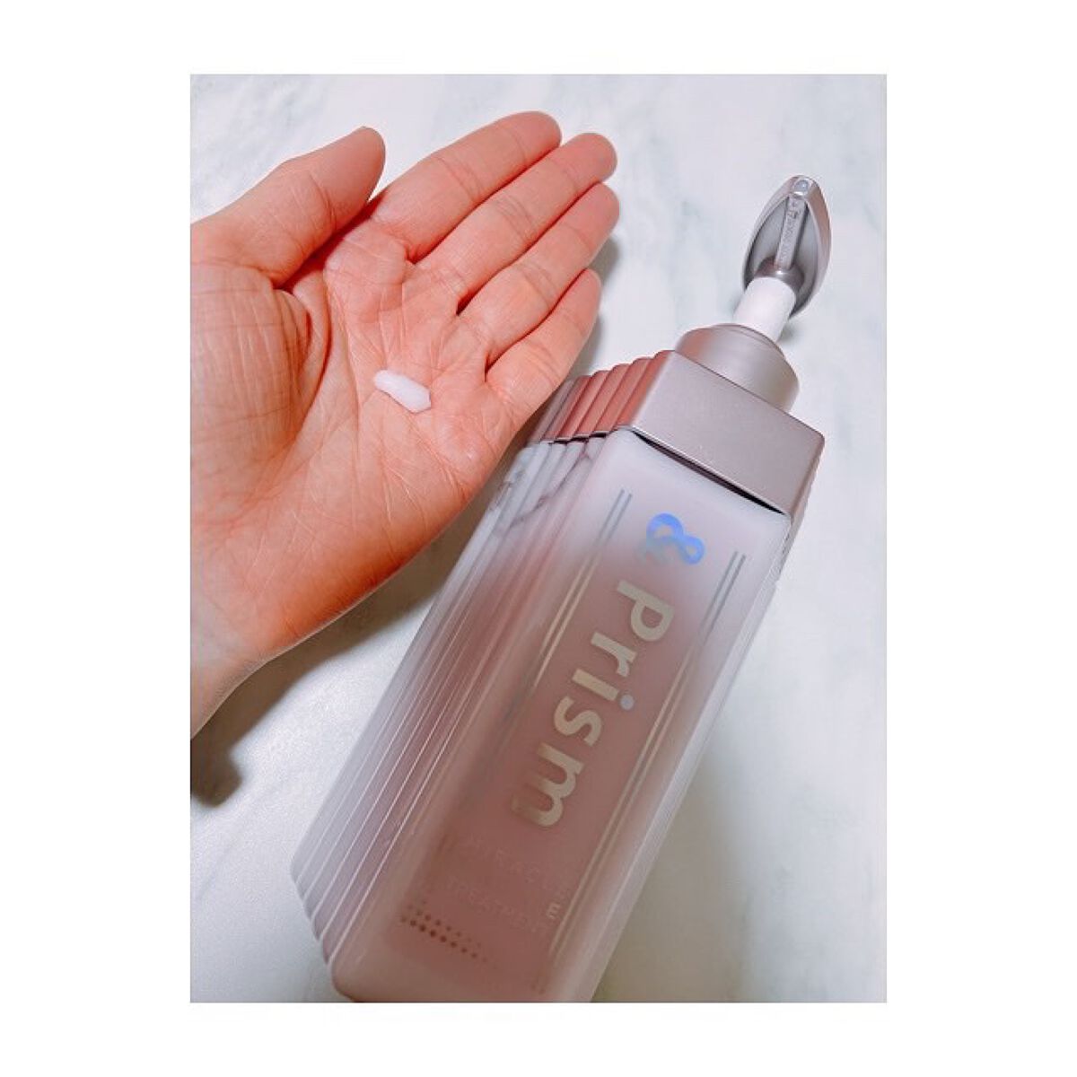 ミラクル シャイン シャンプー/ヘアトリートメント ヘアトリートメント/&Prism/市販シャンプーを使ったクチコミ（1枚目）