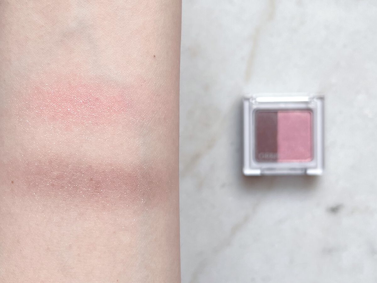 ツイングラデーションアイカラー/オルビス/アイシャドウパレットを使ったクチコミ（3枚目）