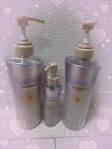 スーパーリッチクリスタル マルチダメージリペア シャンプー/トリートメント/LUX/市販シャンプーを使ったクチコミ(1枚目)