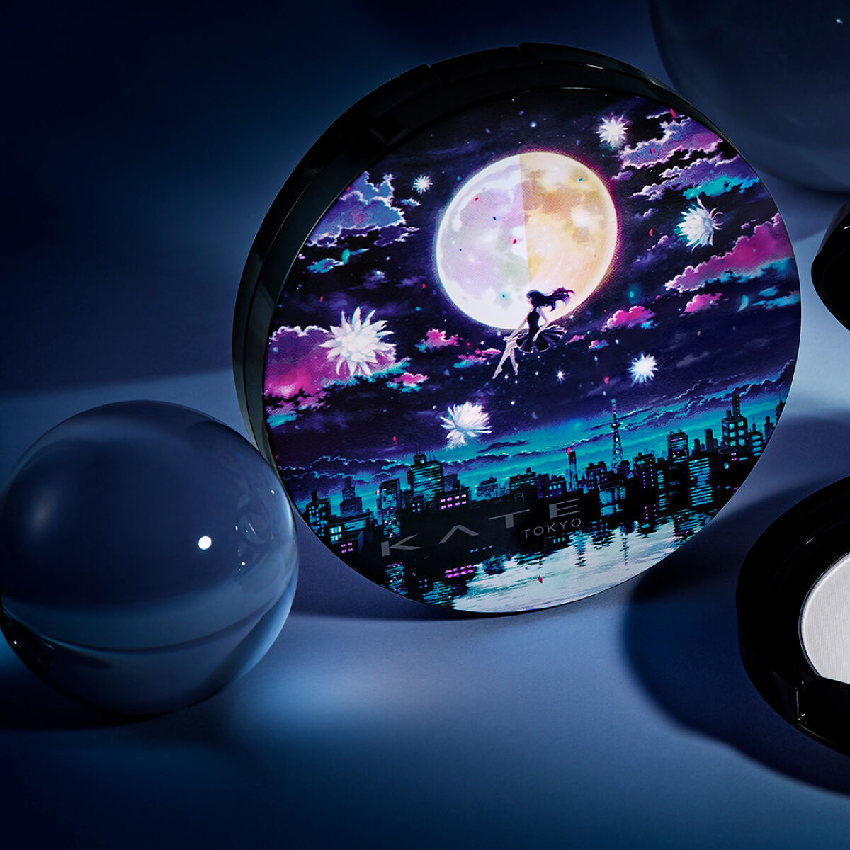 ムーンプレストブライトパウダー/KATE/プレストパウダーを使ったクチコミ（2枚目）