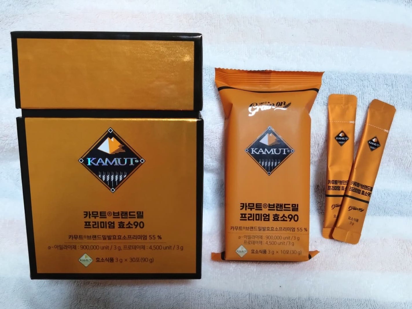 GOLD KAMUT 酵素/Grain On/ボディサプリメントを使ったクチコミ(2枚目)