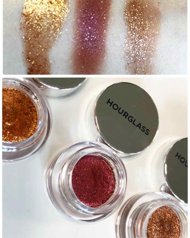 HOURGLASS  Scattered Light Glitter Eyeshadow/HOURGLASS/ジェル・クリームアイシャドウを使ったクチコミ（3枚目）