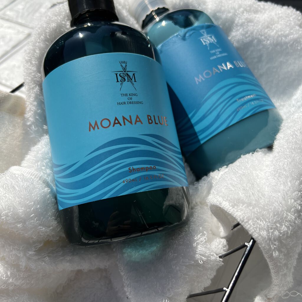MOANA BLUE シャンプー／トリートメント/ISM/市販シャンプーを使ったクチコミ（2枚目）