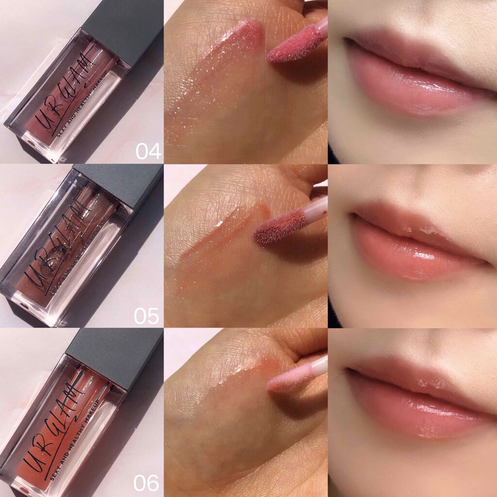 URGLAM　LIP GLOSS/U R GLAM/リップグロスを使ったクチコミ（3枚目）