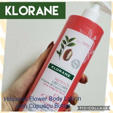 KLORANE  Hibiscus Flower Body Lotion with Cupuacu Butter/KLORANE（クロラーヌ）/ボディローションを使ったクチコミ（1枚目）