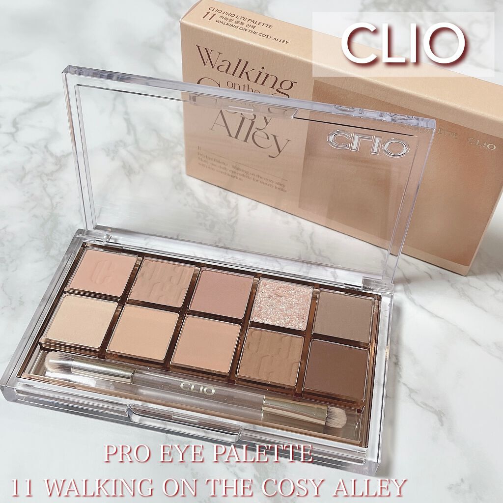 プロ アイ パレット/CLIO/アイシャドウパレットを使ったクチコミ（2枚目）