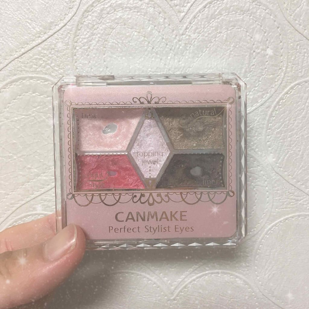 【旧品】パーフェクトスタイリストアイズ/キャンメイク/アイシャドウパレットを使ったクチコミ(1枚目)
