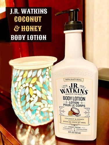 ◆JR Watkins Body Lotion  Coconut & Honey ◆

手持ちのボディローションが切れそうだったため、急遽iHerbで購入しました。

レトロなパッケージが可愛いこちらで