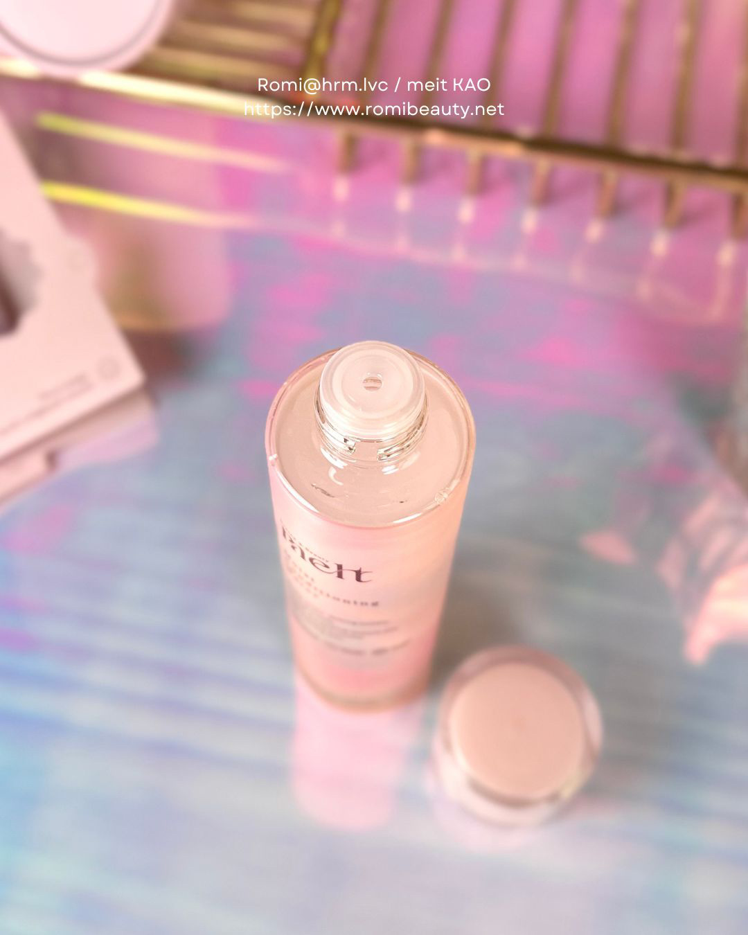 メルト モイストコンディショニングウォーター/melt/アウトバストリートメントを使ったクチコミ（2枚目）