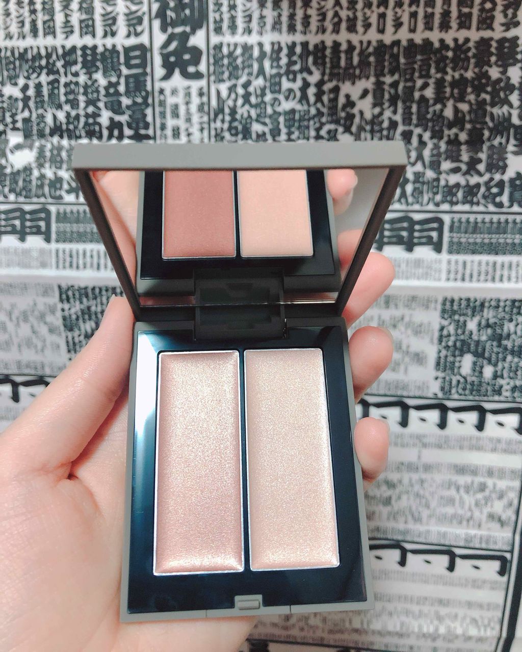 THREE シマリング グロー デュオ/THREE/クリームハイライトを使ったクチコミ(1枚目)