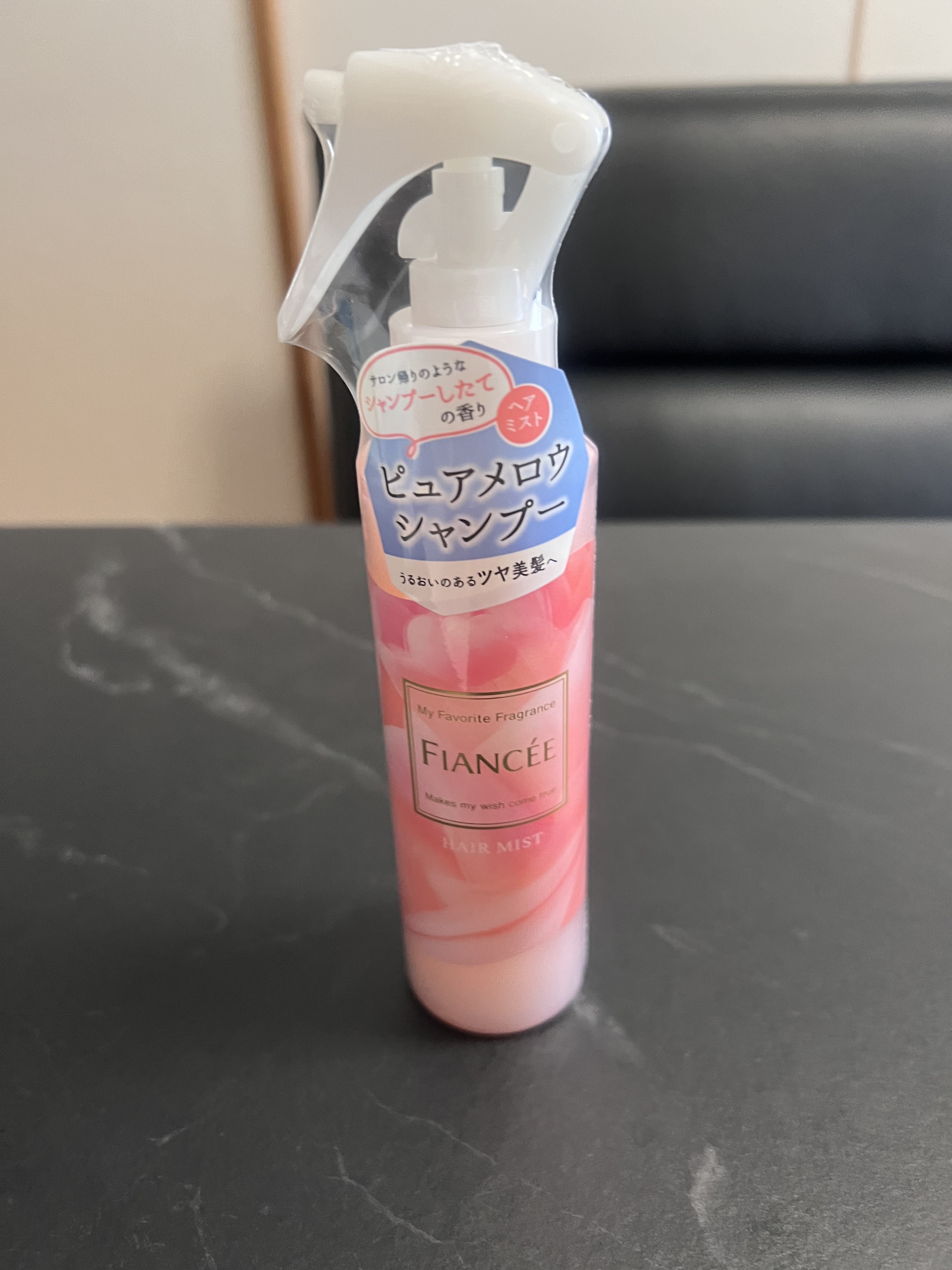 フレグランスヘアミスト ピュアメロウシャンプー/フィアンセ/ヘアミストを使ったクチコミ（1枚目）