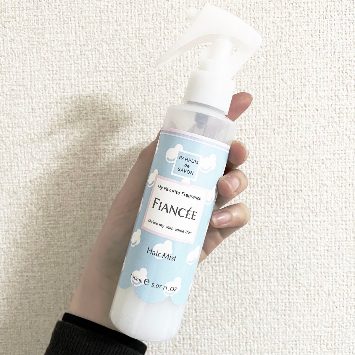 フレグランスヘアミスト シャボン/フィアンセ/ヘアミストを使ったクチコミ(1枚目)