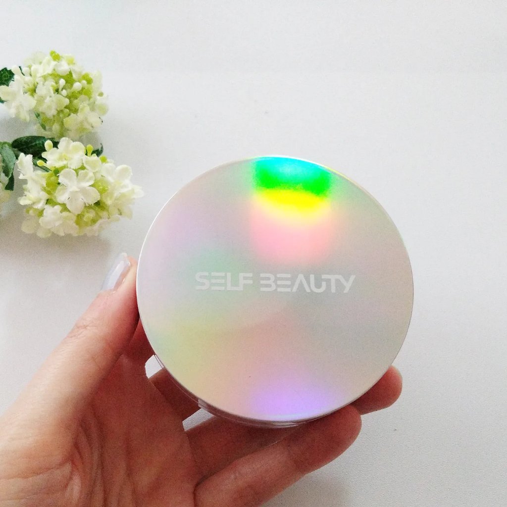 ユニコーン オーロラ光彩クッション/SELF BEAUTY/クッションファンデーションを使ったクチコミ（1枚目）