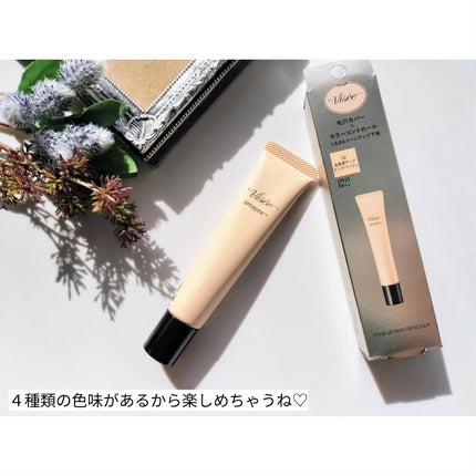 トーンアップ スキン デザイナー 02 ピンクベージュ/Visée/化粧下地を使ったクチコミ(3枚目)