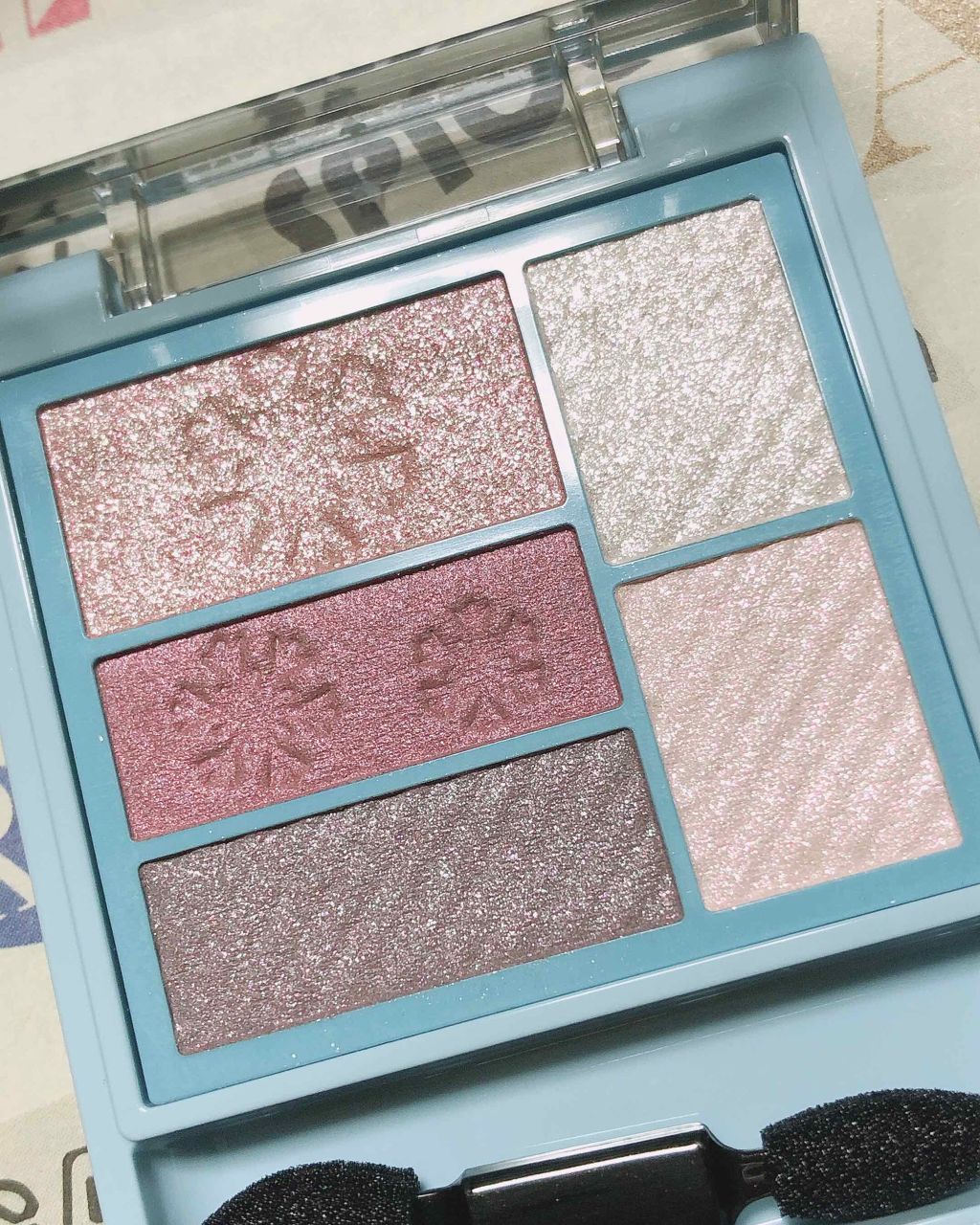 トリプルレシピアイズ/インテグレート/アイシャドウパレットを使ったクチコミ（2枚目）