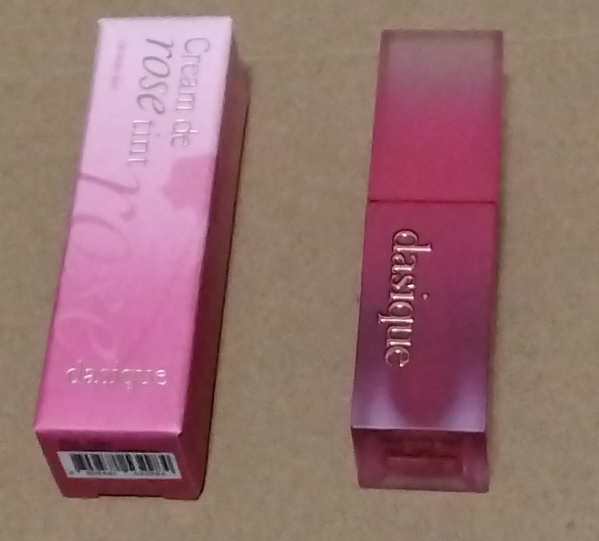 クリームドゥローズティント 06 ルビージャム/dasique/リップティントを使ったクチコミ（1枚目）