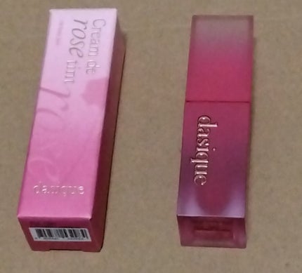 クリームドゥローズティント/dasique/リップティントを使ったクチコミ(1枚目)