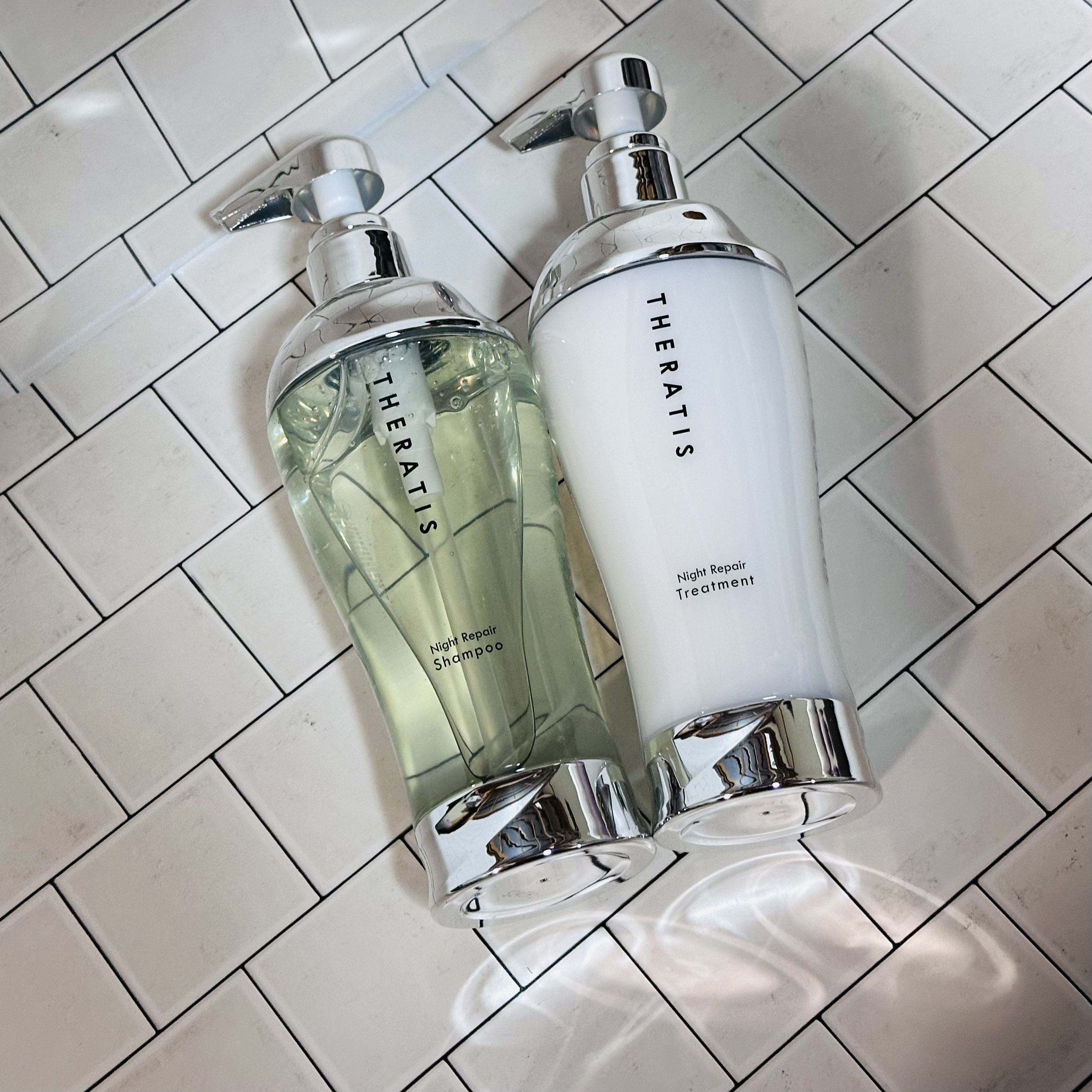 ナイトリペア シャンプー/ヘアトリートメント/THERATIS/シャンプー・コンディショナーを使ったクチコミ（1枚目）