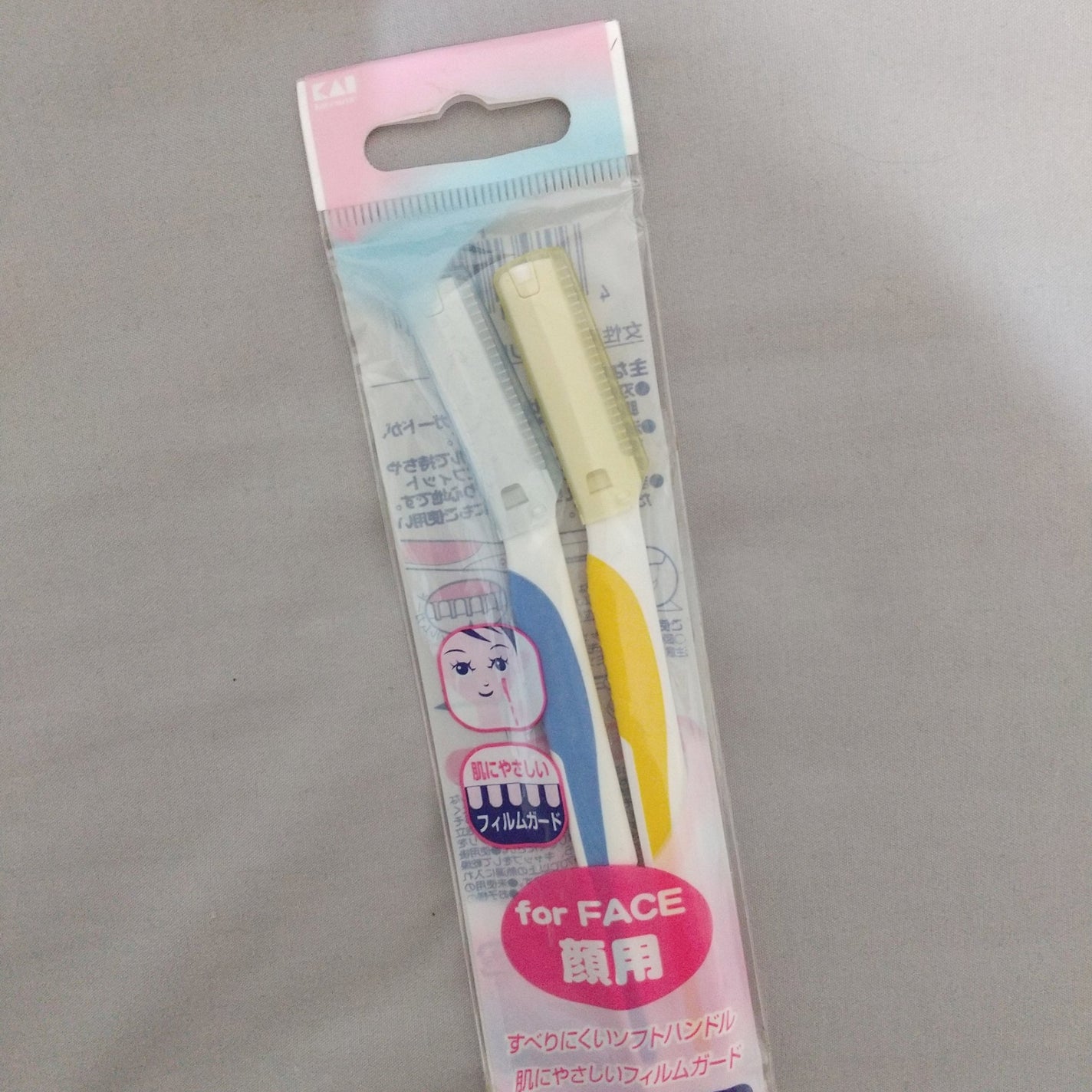 プリティー フェイスL 3本入/貝印/シェーバーを使ったクチコミ(1枚目)