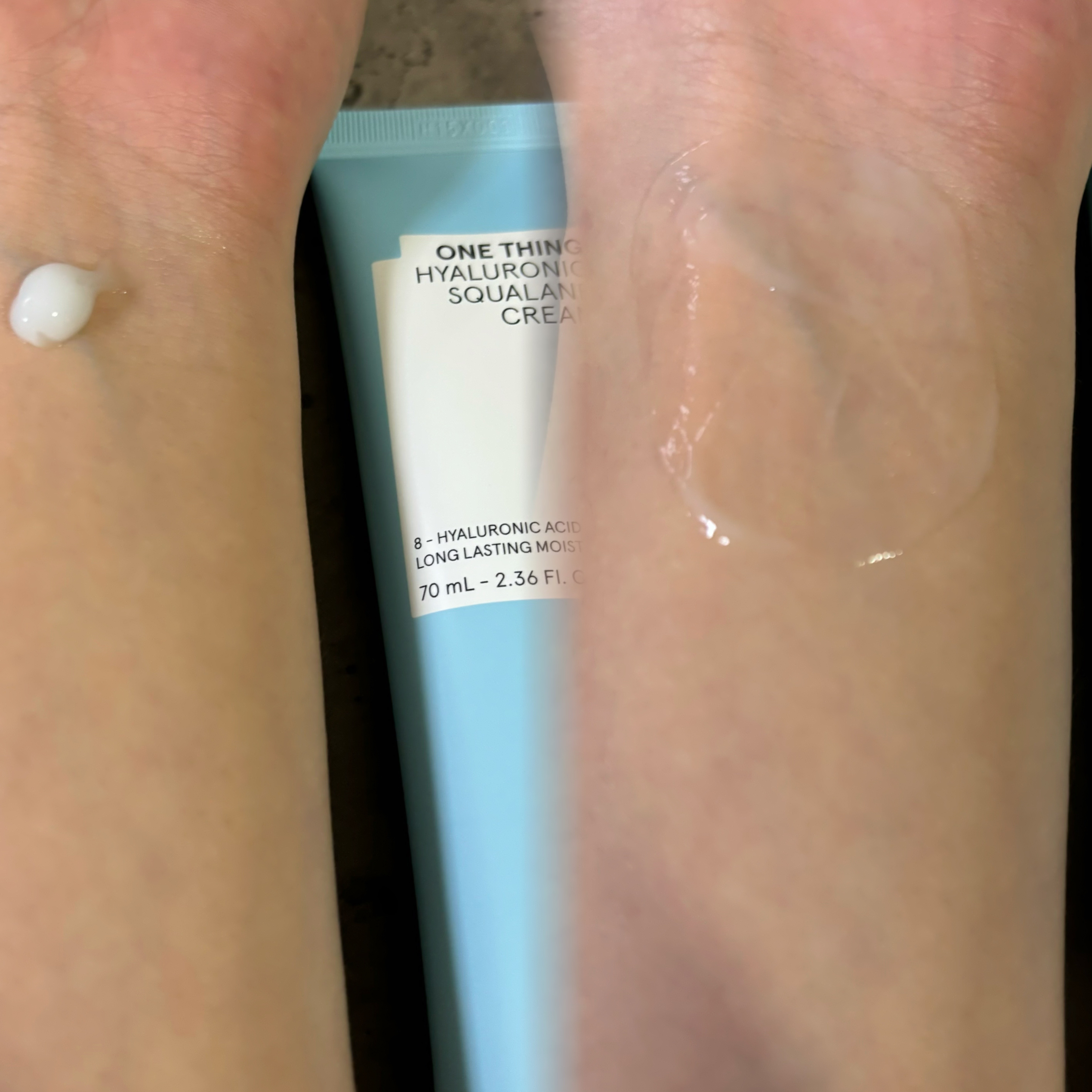 ヒアルロニックスクワランクリーム/ONE THING/フェイスクリームを使ったクチコミ（2枚目）
