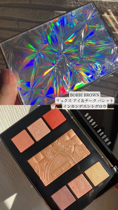 リュクス アイ & チーク パレット/BOBBI BROWN/パウダーアイシャドウを使ったクチコミ（1枚目）