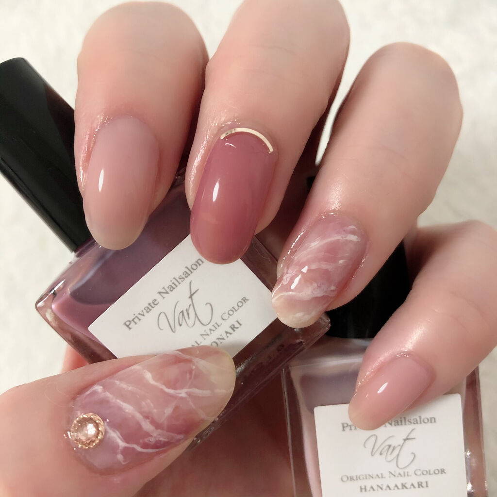 #ニュアンスネイル,#大理石ネイル,#セルフネイルのネイルデザイン