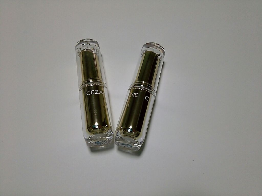 ラスティンググロスリップ/CEZANNE/口紅を使ったクチコミ（2枚目）