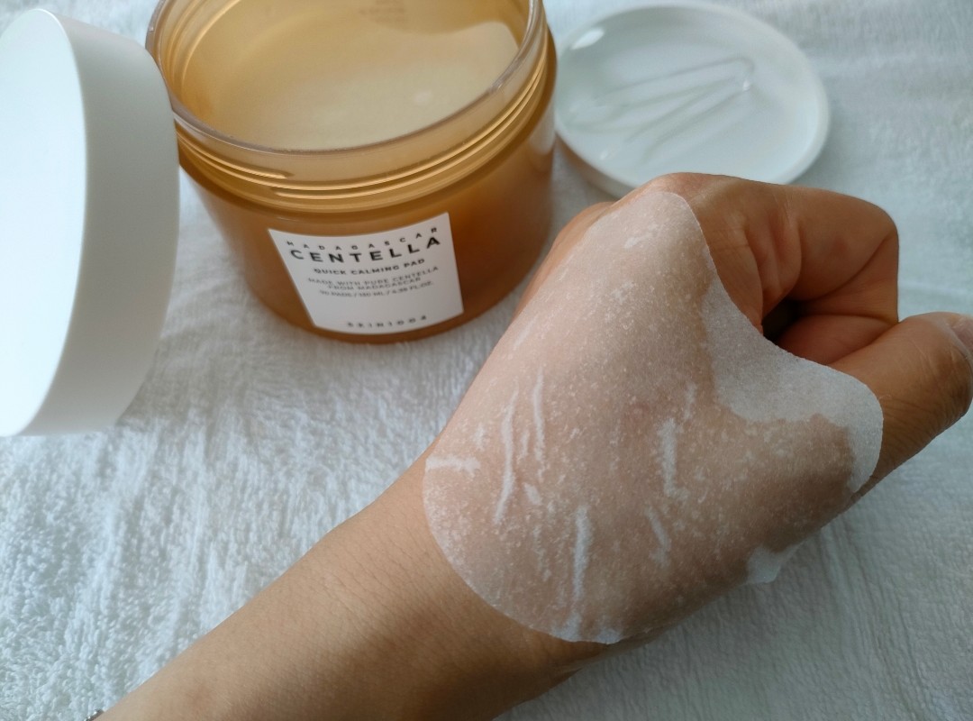 センテラ クイックカーミングパッド/SKIN1004/トナーパッドを使ったクチコミ（1枚目）