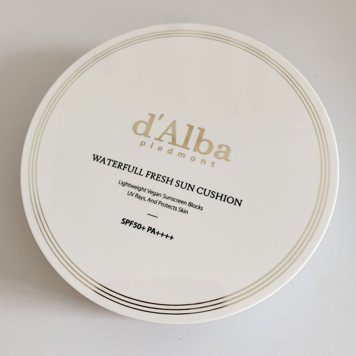 ウォータフルフレッシュサンクッション/ダルバ/日焼け止めローションを使ったクチコミ（2枚目）