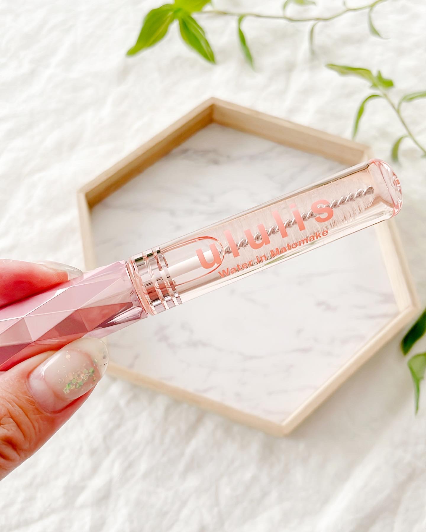 ウォーターインマトメイク　ピンク/ululis/プレスタイリング・寝ぐせ直しを使ったクチコミ（1枚目）