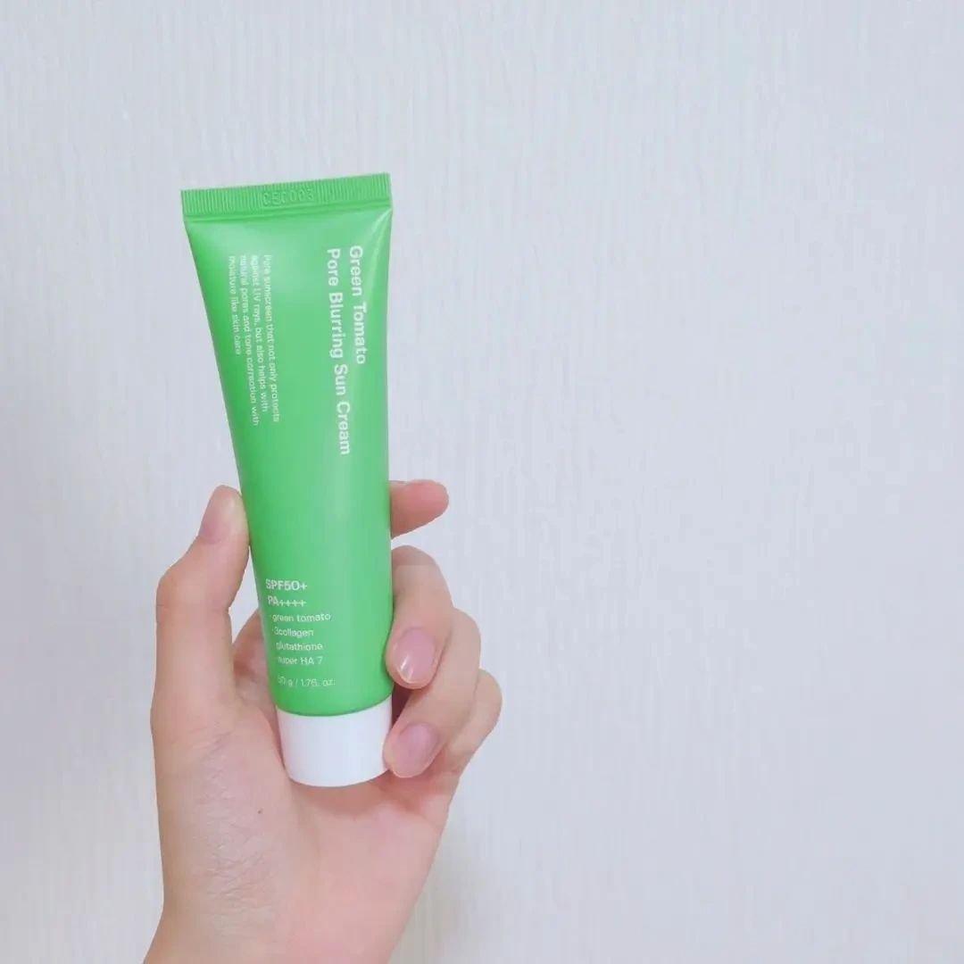 グリーントマトポアブラーリングサンクリーム/SUNGBOON EDITOR（成分エディター）/日焼け止めクリームを使ったクチコミ（2枚目）