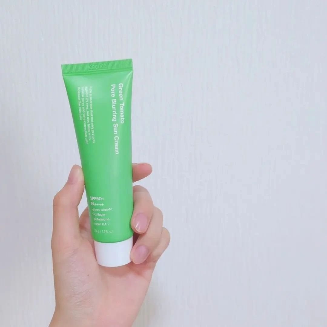 グリーントマトポアブラーリングサンクリーム/SUNGBOON EDITOR(成分エディター)/日焼け止めクリームを使ったクチコミ(2枚目)