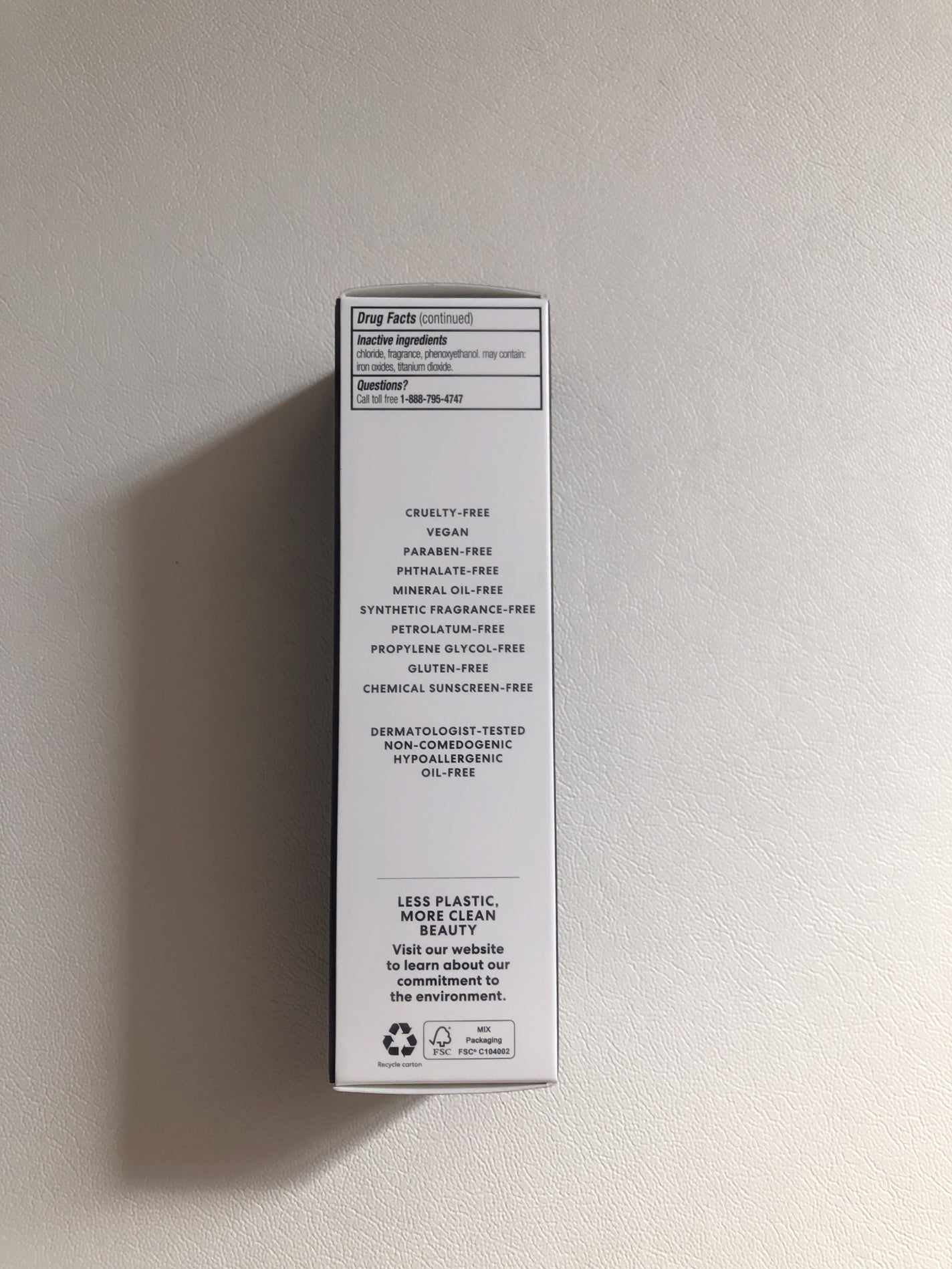 CR ナチュラル マット モイスチャライザー/bareMinerals/クリーム・エマルジョンファンデーションを使ったクチコミ(2枚目)