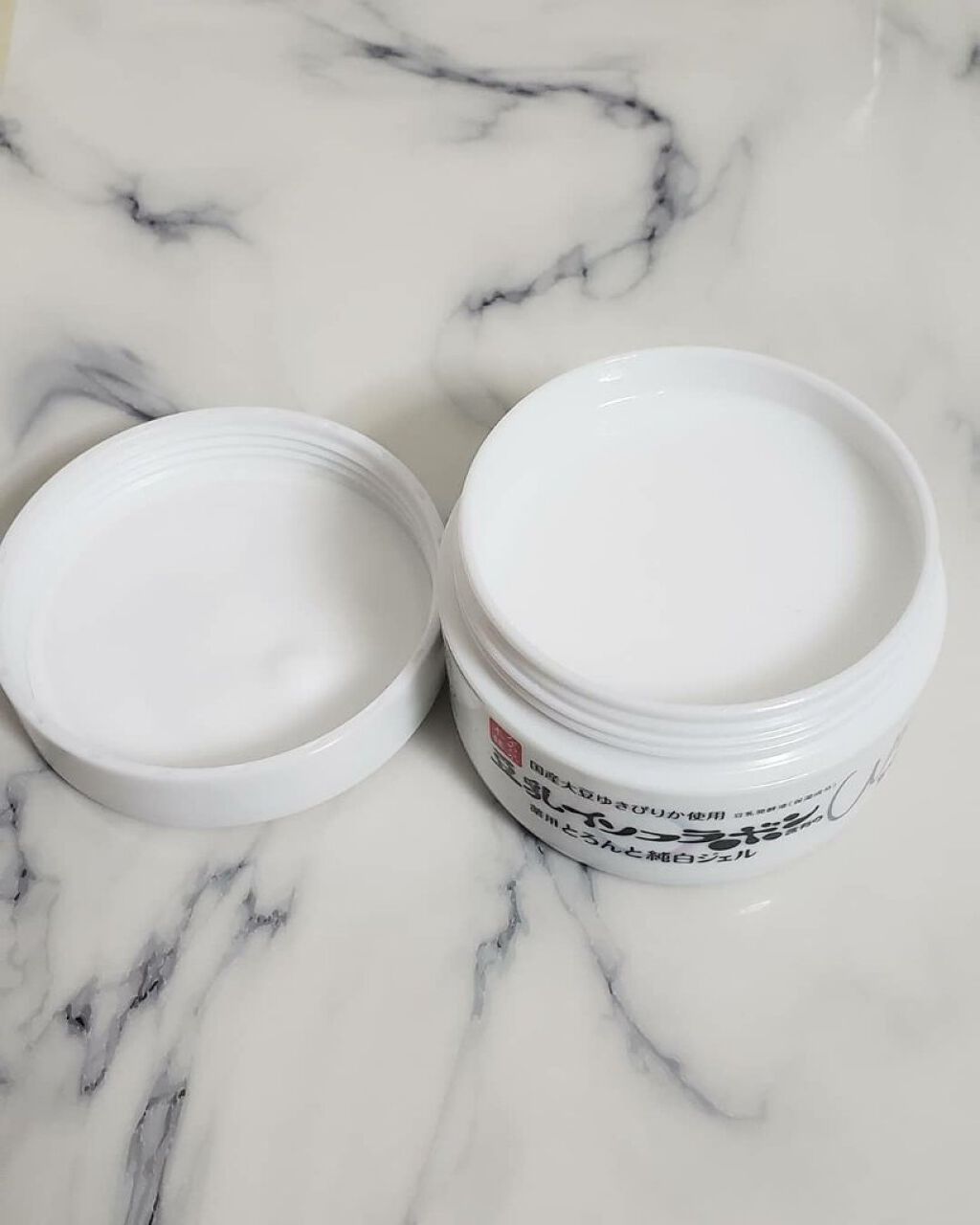 とろんと濃ジェル 薬用美白 N/なめらか本舗/オールインワン化粧品を使ったクチコミ（2枚目）