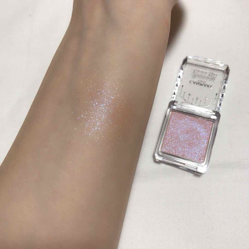 シマリングオーロラアイズ/キャンメイク/単色アイシャドウを使ったクチコミ（3枚目）