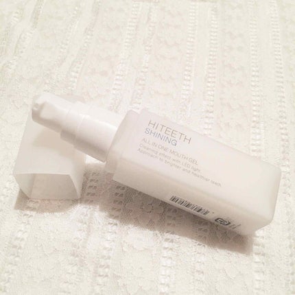 HITEETH ALL IN ONE MOUTH GEL SHINING LEDライト付き/R&/その他オーラルケアを使ったクチコミ(3枚目)