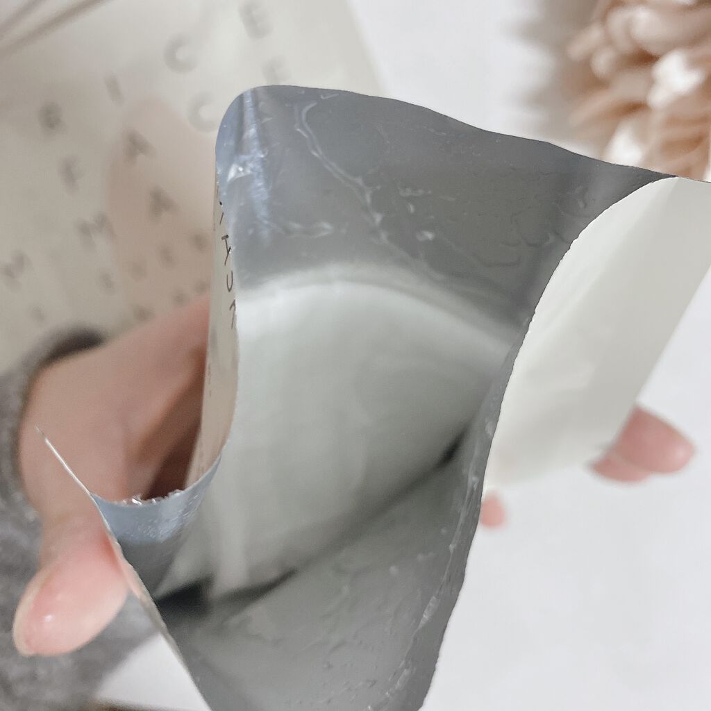 RICE FACE MASKライスバリアフェイスマスク MOISTCLEAR/KOUJIHIME/シートマスク・パックを使ったクチコミ（2枚目）