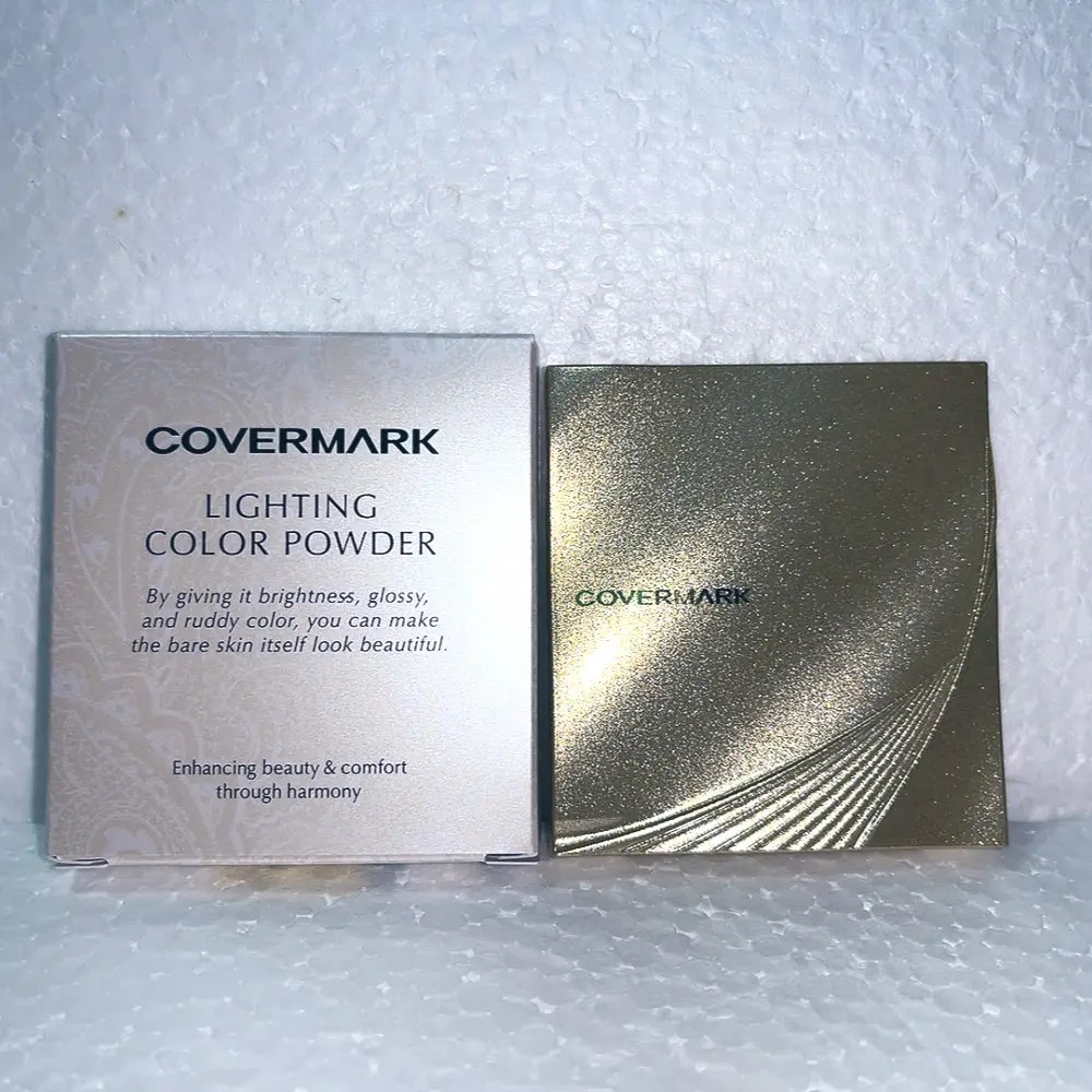 カバーマーク　ライティング カラー パウダー/COVERMARK/パウダーチークを使ったクチコミ（2枚目）