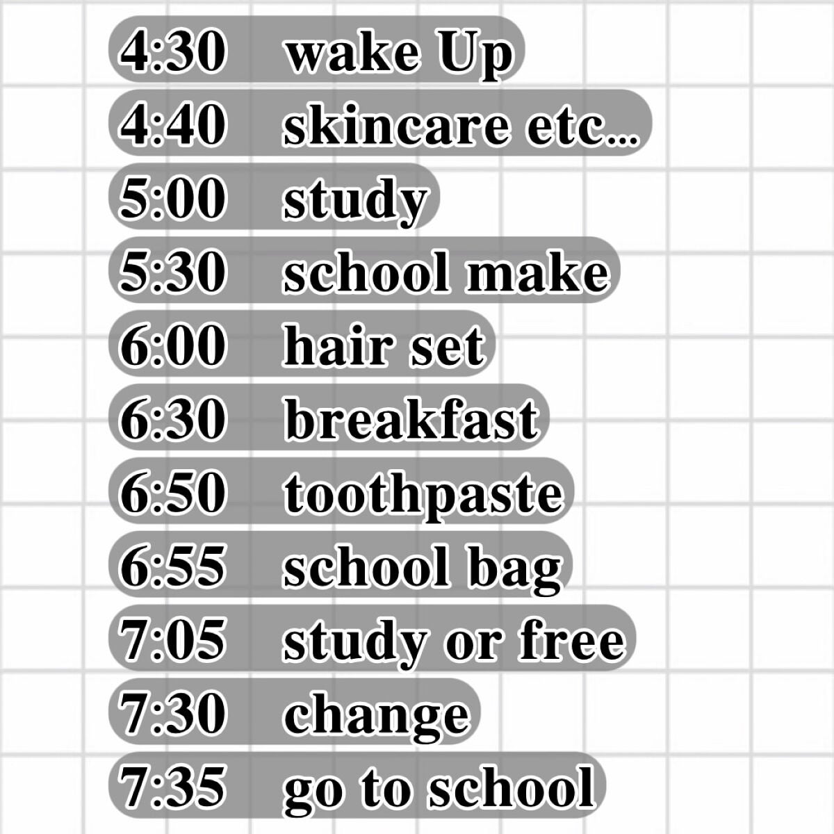 れお on LIPS 「 ⸜⸜美容と勉強の両立モーニングルーティン⸝⸝こんにちは!れお..」(2枚目)