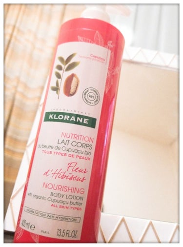 KLORANE  Hibiscus Flower Body Lotion with Cupuacu Butter/KLORANE（クロラーヌ）/ボディローションを使ったクチコミ（1枚目）