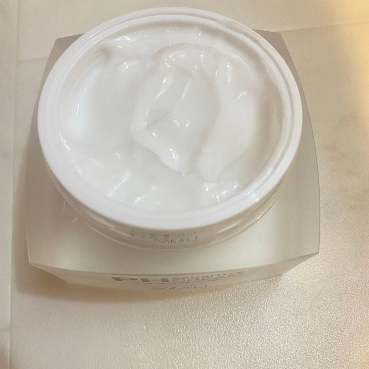 サミュ PHセンシティブクリーム/SAM'U/フェイスクリームを使ったクチコミ(3枚目)