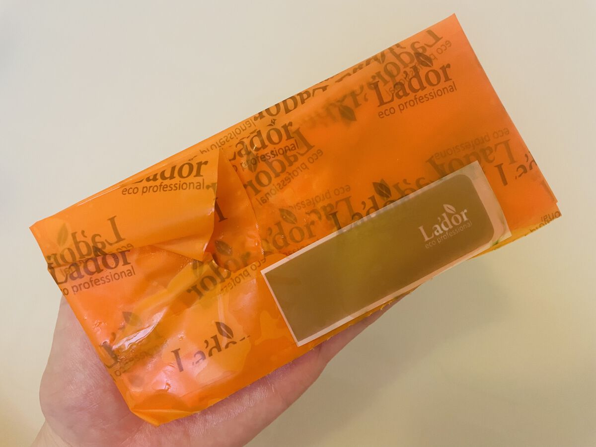 ACV VINEGAR HAIR CAP /La'dor/アウトバストリートメントを使ったクチコミ（3枚目）