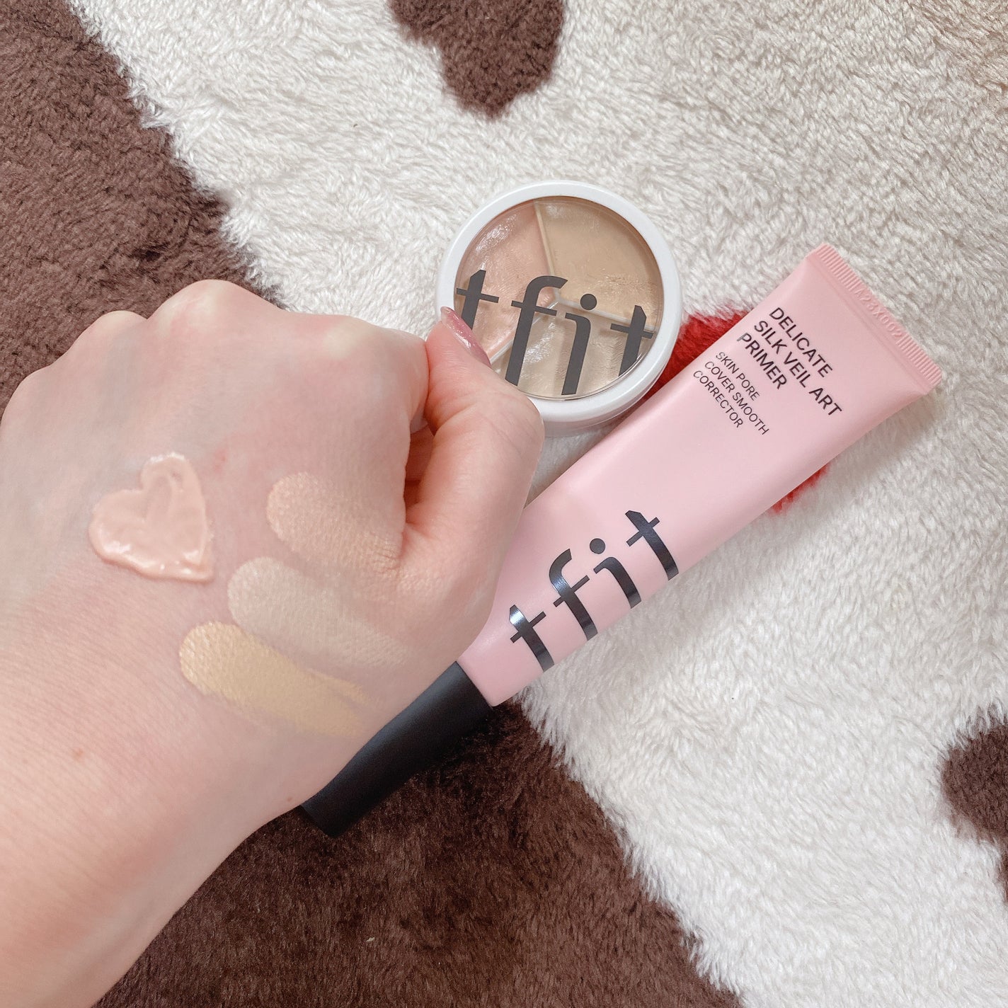 デリケートシルクベールアートプライマー/TFIT/化粧下地を使ったクチコミ(5枚目)