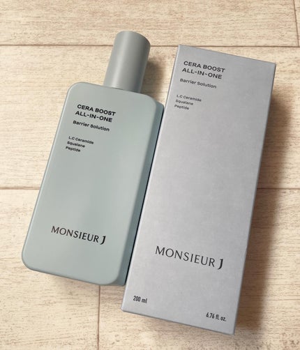 CERA BOOST ALL-IN-ONE/MONSIEUR J/オールインワン化粧品を使ったクチコミ(2枚目)