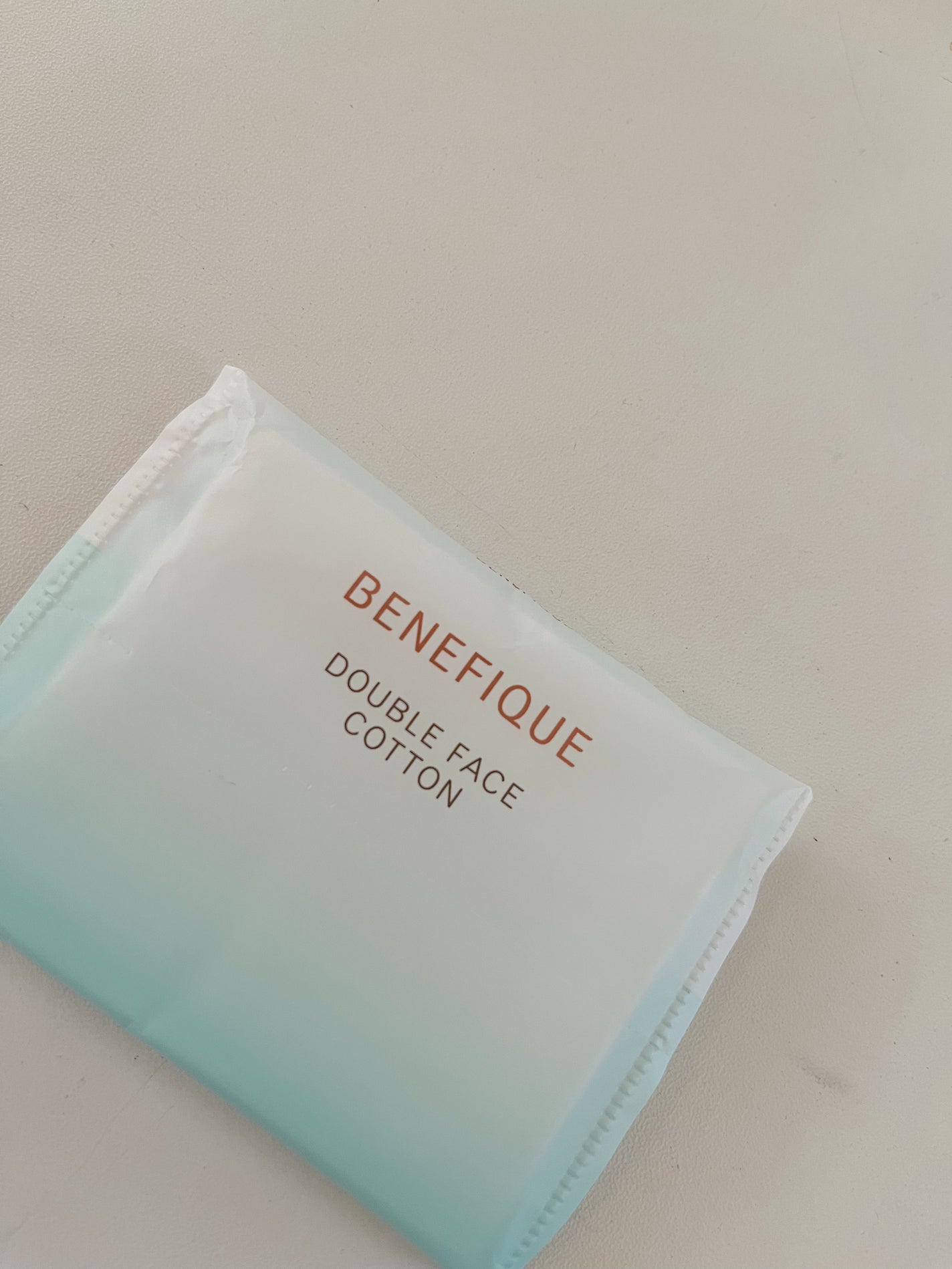 ダブルフェイスコットン N/BENEFIQUE/コットンを使ったクチコミ(2枚目)