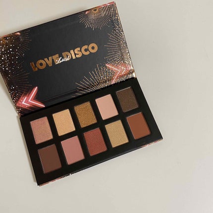 ラブ ラスト ディスコ シャドウパレット/NYX Professional Makeup/アイシャドウパレットを使ったクチコミ(1枚目)