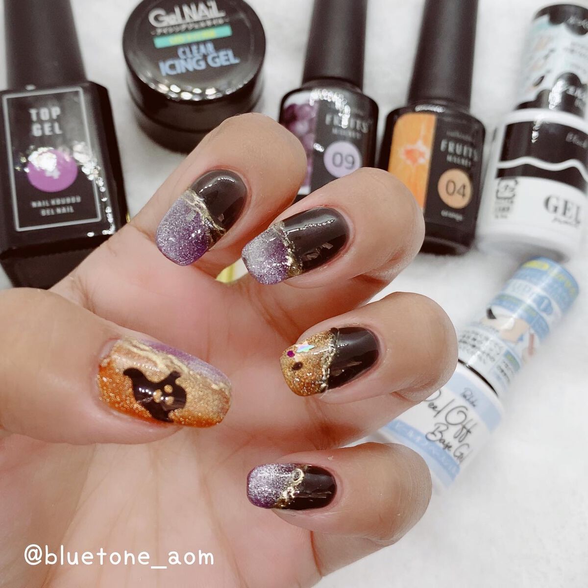 ジェルネイル(ライト対応)/セリア/ジェルネイルを使ったクチコミ(7枚目)